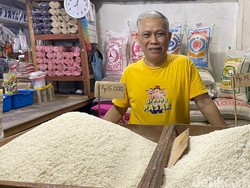 Harap Rahmat Penjual Beras di Bandung untuk Prabowo