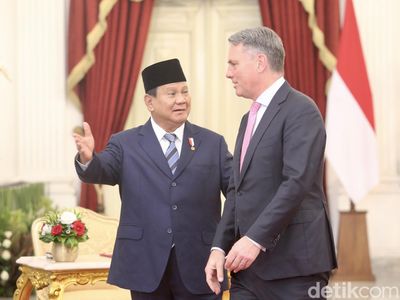 Terima Tamu Negara, Prabowo Sambut Perwakilan Australia di Istana Merdeka