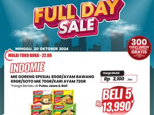 Yuk Borong! Mie Instan Mie Instan di Transmart Full Day Sale Harganya Murah