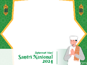 50 Daftar Twibbon dan Ucapan Hari Santri 2024 yang Unik dan Menarik 50 Daftar Twibbon dan Ucapan Hari Santri 2024 yang Unik dan Menarik