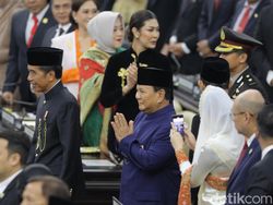Video Riuh saat Nama Prabowo Disebut di Sidang Pelantikan Presiden-Wapres