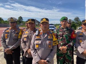 Polres Rohul Show Off Force Ciptakan Situasi Kondusif saat Pelantikan Presiden Polres Rohul Show Off Force Ciptakan Situasi Kondusif saat Pelantikan Presiden