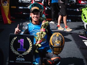 Motor Produksi Indonesia Antarkan Bocah Bantul Juara Dunia WSSP300 Motor Produksi Indonesia Antarkan Bocah Bantul Juara Dunia WSSP300