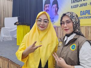 Duo Srikandi DPRD Dukung Asep Japar-Andreas di Pilbup Sukabumi Duo Srikandi DPRD Dukung Asep Japar-Andreas di Pilbup Sukabumi