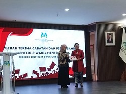 Arifatul Choiri Jalani Sertijab Menteri PPPA dari Bintang Puspayoga