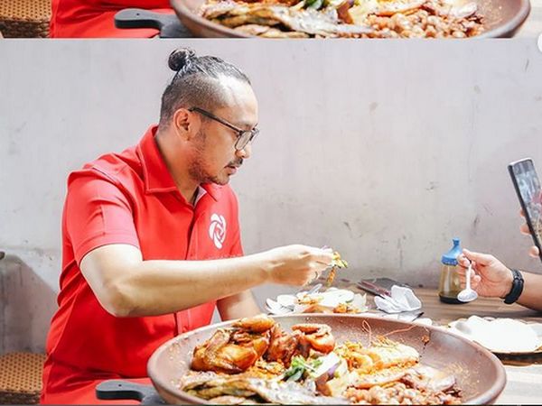 Giring Ganesha, Wamen Kebudayaan yang Doyan Makanan Tradisional