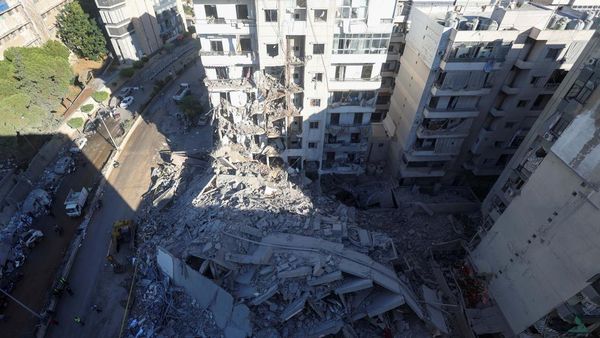 Israel Serang Gedung Lembaga Keuangan Hizbullah