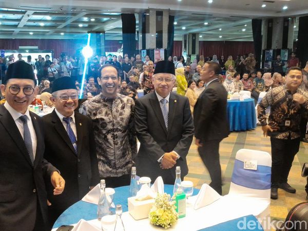 Potret Nadiem Menyambut Mendikdasmen, Mendiktisaintek dan Menbud
