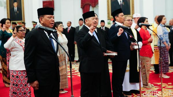 Momen Pelantikan Wamen Kabinet Merah Putih Prabowo-Gibran