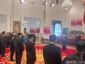 Prabowo Resmi Lantik Herindra Jadi Kepala BIN