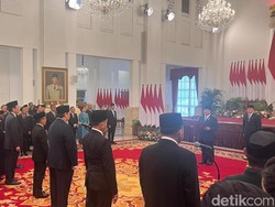 Prabowo Resmi Lantik Herindra Jadi Kepala BIN