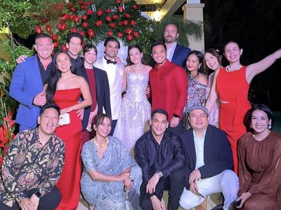 Foto Resepsi Pernikahan Pevita Pearce di Malaysia, Cantik Pakai Makeup Simpel