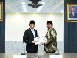 Sertijab Menag, Gus Yaqut dan Nasaruddin Umar Saling Beri Apresiasi