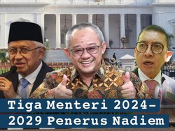 Infografis: Profil Tiga Menteri Kabinet Merah Putih Penerus Nadiem