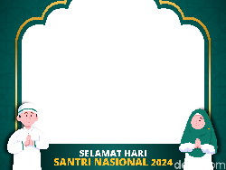 10 Twibbon Hari Santri 2024 Gratis-Terbaru dan Ucapannya, Yuk Upload!