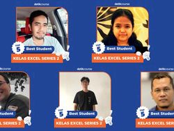 Peserta Kelas Excel detikcourse Kuasai Vlookup dan Pivot Table dalam 2 Jam