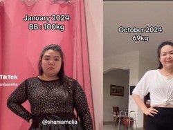 Viral Perjalanan Diet Shani Amelia, Berat Badannya Sempat Sentuh 100 Kg