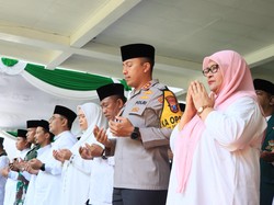 Santri di Kota Kediri Diajak Bersinergi Jaga Kamtibmas Jelang Pilkada