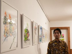 Goresan Ilustrasi Emte soal Jakarta Mejeng di Jerman