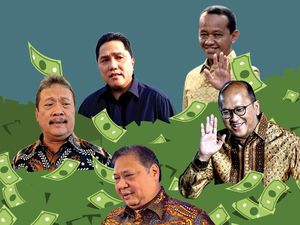 Daftar Menteri Kabinet Prabowo Paling Tajir