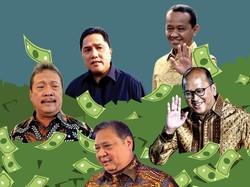 Daftar Menteri Kabinet Prabowo Paling Tajir