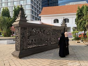 Karya Instalasi Entang Wiharso Memukau di Galeri Nasional Karya Instalasi Entang Wiharso Memukau di Galeri Nasional