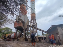 Penjelasan Pabrik Beton di Sedayu soal Alat Rusak Picu Debu Pekat Beterbangan