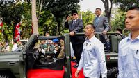 Momen Prabowo Naik Maung Usai Serah Terima Memorandum Menhan