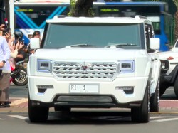 Bukan Indonesia 1, Kini Mobil Kepresidenan Prabowo Pakai Pelat Nomor Ini