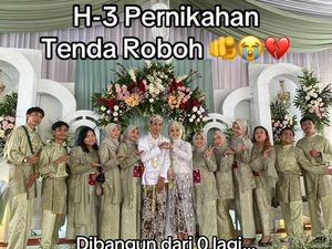 Pernikahan Viral Pelaminannya Roboh H-3, Netizen: Doa Mantan Terkabul