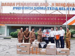 Pertamina Beri Bantuan Rp 500 Juta ke BPBD untuk Penanganan Karhutla di Sumsel