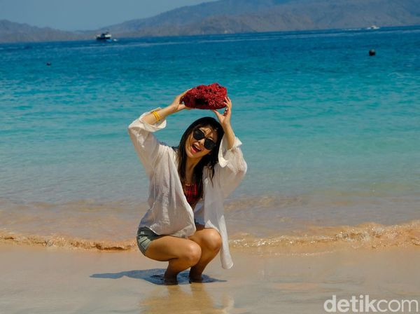 Potret Pink Beach di Pulau Komodo yang Jadi Juara Pantai Terindah di Dunia