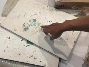 Penampakan Sabu Dibawa Pria Iran yang Dikamuflase Jadi Keramik