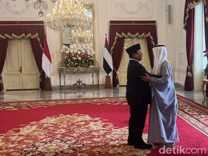 Presiden Prabowo Terima Kunjungan Utusan Khusus PEA dan Mesir di Istana