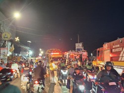 Kebakaran di Tajur Bogor Padam, Lalin Kembali Dibuka