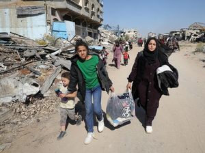 Duka Warga Gaza gegara Perintah Evakuasi Israel