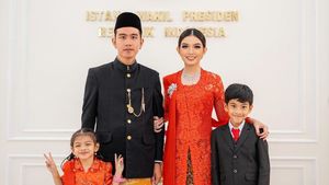 8 Pemotretan Perdana Keluarga Wapres RI Gibran Rakabuming, Kompak & Elegan