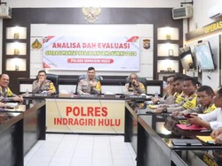 Kapolres Inhu Minta Personel Waspada Konflik Ditunggangi Kepentingan Politik