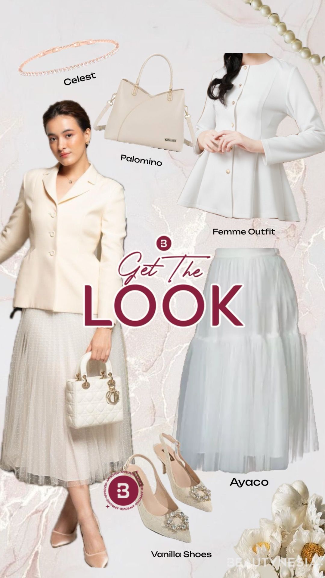 Get The Look: Ide Outfit Formal ala Mawar de Jongh, Cocok untuk Kerja-Pesta