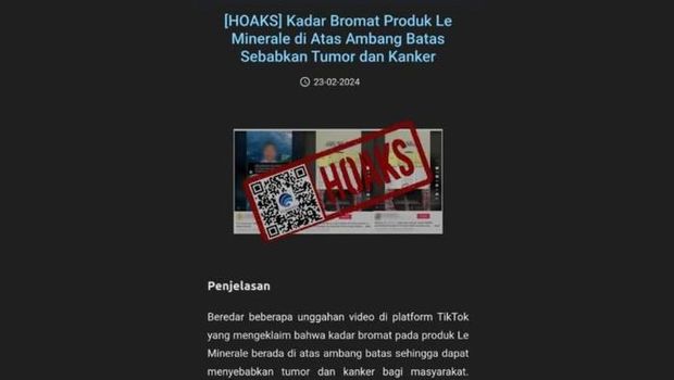 Tipuan Le Minerale Bromate