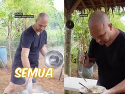 Keren! Bule Ini Masak Sayur Empis-Empis Khas Temanggung Keren! Bule Ini Masak Sayur Empis-Empis Khas Temanggung