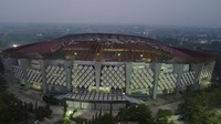 Pemerintah setempat bersama Kementerian Pekerjaan Umum dan Perumahan Rakyat (PUPR) tengah melakukan inventarisasi total kerugian dari kerusakan atap stadion tersebut. 