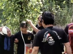 Bang Jago Ancam Jukir Makassar Pakai Pisau Ditangkap di Hutan Enrekang