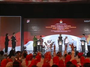 Saling Sentil Tiga Paslon pada Debat Perdana Pilgub NTB 2024 Saling Sentil Tiga Paslon pada Debat Perdana Pilgub NTB 2024