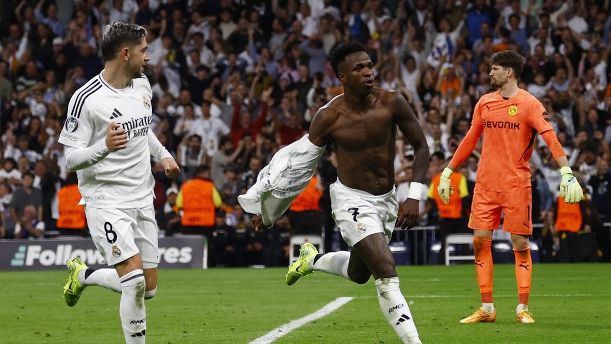 Real Madrid mengamuk di babak kedua, Borussia Dortmund jadi korban (REUTERS/Susana Vera)