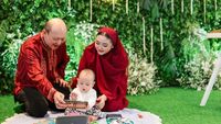 7 Foto Tedak Sinten Baby Arto Anak Ari Sigit, Ramai Dihadiri Keluarga Cendana