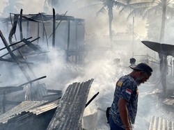 3 Rumah di Awangpone Bone Terbakar, Diduga Korsleting Listrik