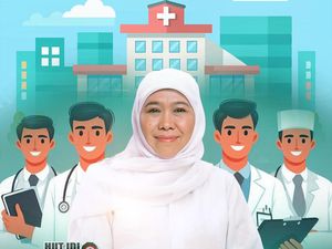 Khofifah Sebut Hari Dokter Nasional Momen Refleksi Cita-cita Kesehatan Khofifah Sebut Hari Dokter Nasional Momen Refleksi Cita-cita Kesehatan