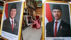 Foto Presiden Prabowo-Wapres Gibran Laris Manis