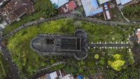 Foto Udara Benteng Tolukko yang Dibangun Portugis di Ternate